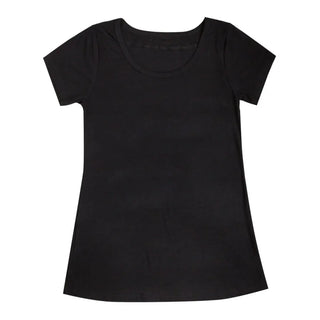Joha bambus kort ærmet t-shirt sort