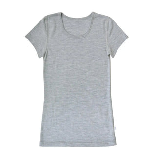 Joha uld t-shirt grå