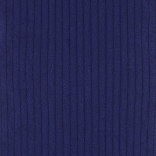 Cashmere tørklæde i bred rib strik blå fra Scandinavianlux
