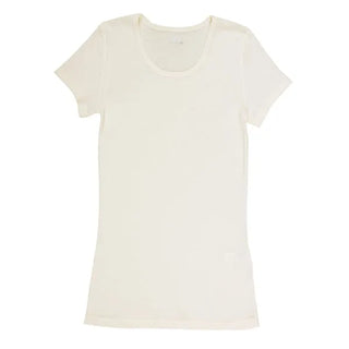 Joha uld t-shirt naturhvid