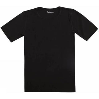 Johansen uld-silke t-shirt sort