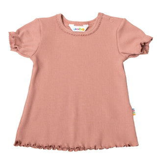 Joha t-shirt i økologisk bomuld rosa