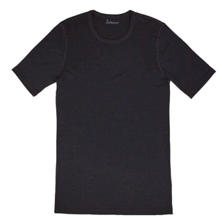 Johansen uld t-shirt sort-0