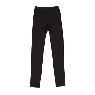 Joha uld-silke leggings sort