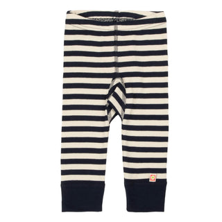 Katvig stribet leggings mørkeblå/hvid