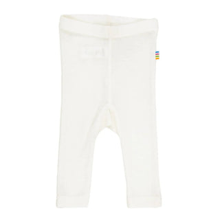 Joha uld silke leggings i naturhvid