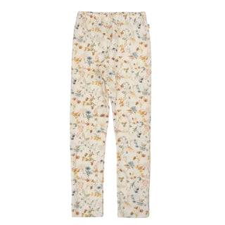 Joha uld leggings med blomsterprint