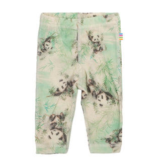 Joha uld leggings med panda-print