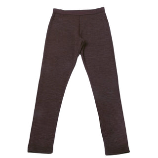 Joha uld leggings i mørkebrun