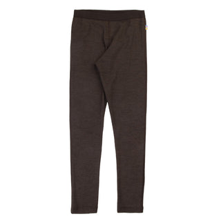 Joha uld-silke leggings i mørkebrun