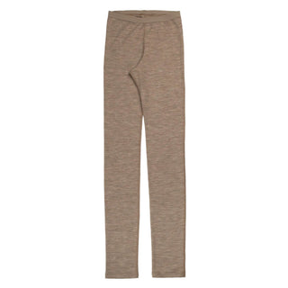Joha uld silke leggings beige melange