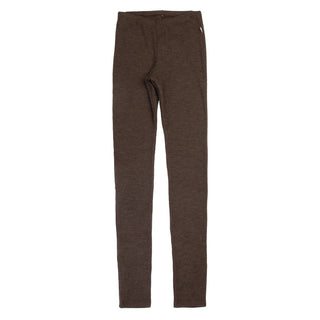 Joha uld rib leggings mørkebrun