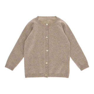 Minilux cashmere cardigan i beige