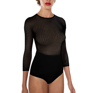 Wolford DAISY NET TOP LONG SLEEVES