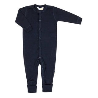Joha OEKO-TEX® uld natdragt blå til børn hos Scandinavianlux.com