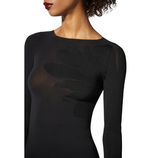 Wolford BODY TATTOO TOP LONG SLEEVES