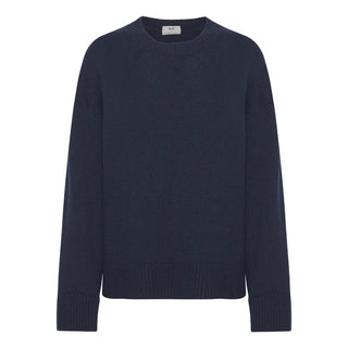 Scandinavianlux cashmere sweater i mørkeblå