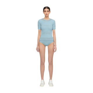 Wolford NET LINES BODY sky