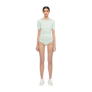 Wolford NET LINES BODY aqua