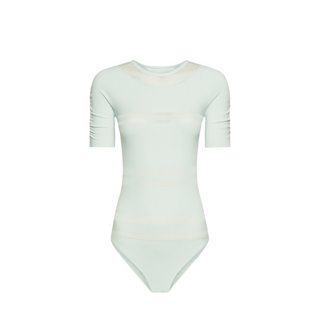 Wolford NET LINES BODY aqua
