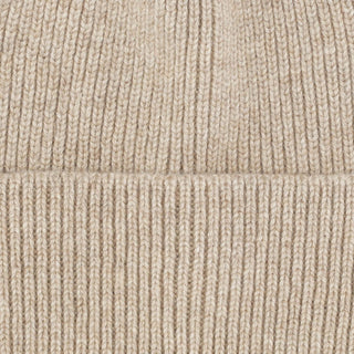 Cashmere rib hue i lys beige