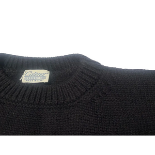 Calimar cashmere-uld sweater sort