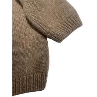 Calimar cashmere-uld sweater mørk beige