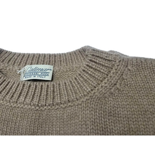 Calimar cashmere-uld sweater lys beige