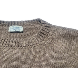 Calimar cashmere-uld sweater mørk beige