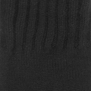 Cashmere hansker med ekstra-langt skaft sort