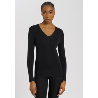 HANRO Long Sleeve Shirt - Woolen Silk