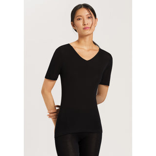 HANRO Short Sleeve Shirt - Pure Silk