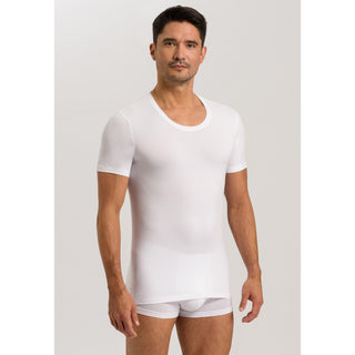 HANRO Short Sleeve Shirt - Cotton Superior