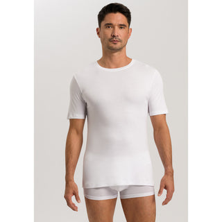 HANRO Short Sleeve Shirt - Sea Island Cotton