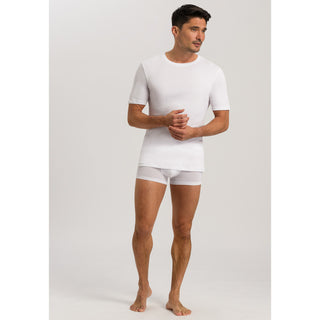 HANRO Short Sleeve Shirt - Sea Island Cotton