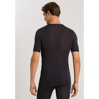 HANRO Short Sleeve Shirt - Woolen Silk