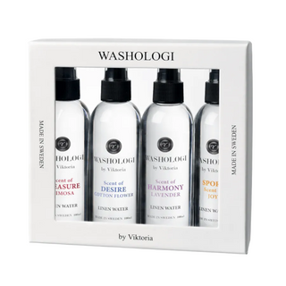 WASHOLOGI Linen Water Giftbox - 4x100ml