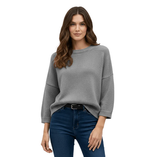 Calimar cashmere-uld sweater grå