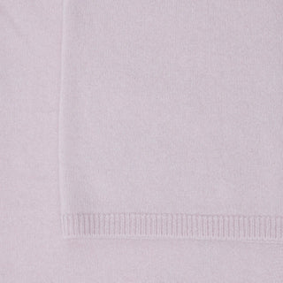 Stort cashmere tørklæde-stola i Rosa