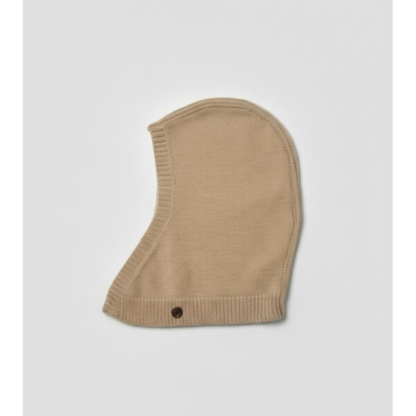 Calimar cashmere-uld balaclava lys beige