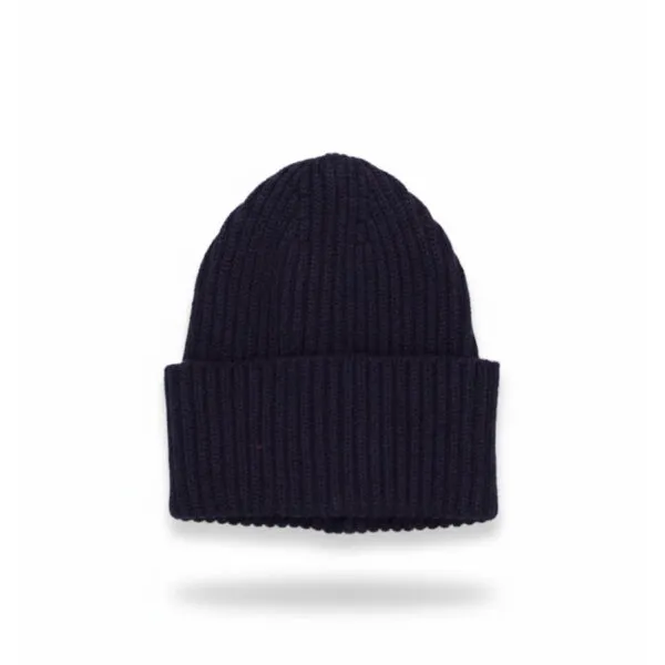 Calimar cashmere rib hue mørkeblå