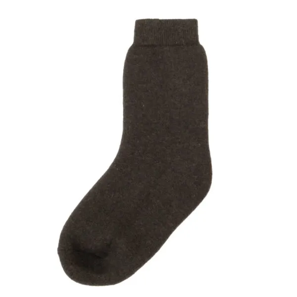 Joha kraftige uld sokker grøn melange