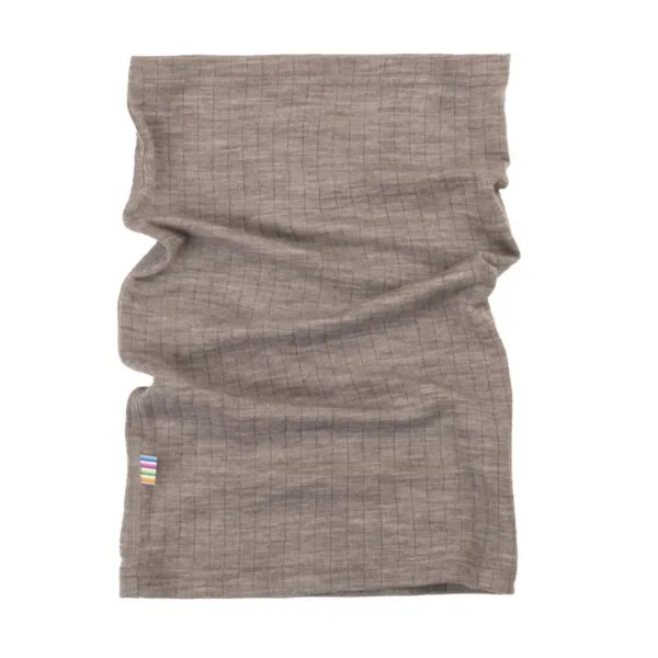 Joha uld rib halsedisse beige