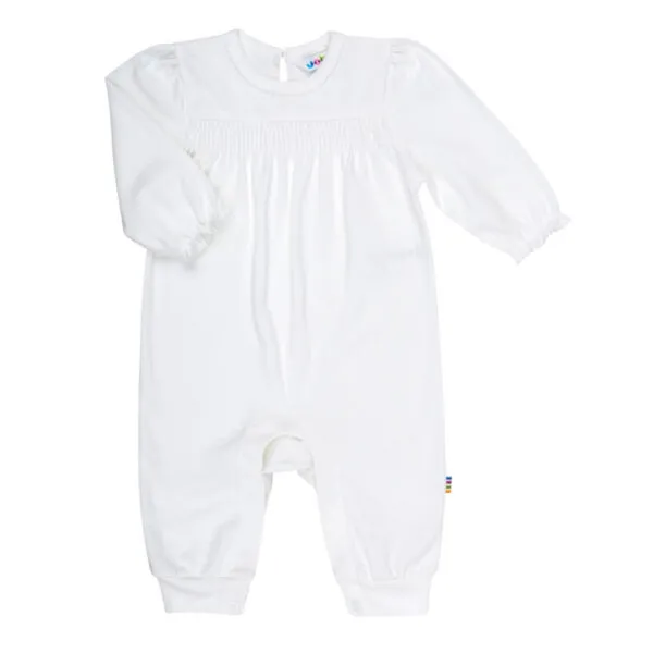 Joha heldragt i økologisk bomuld hvid