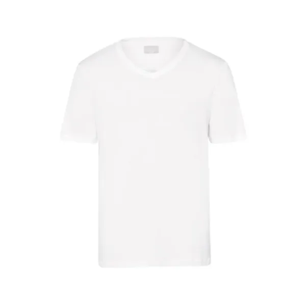 HANRO Short Sleeve Shirt - Sea Island Cotton