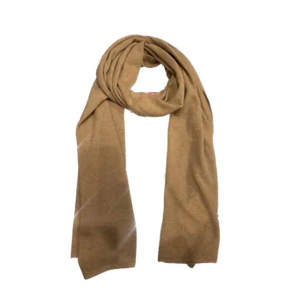 Scandinavianlux cashmere tørklæde camel