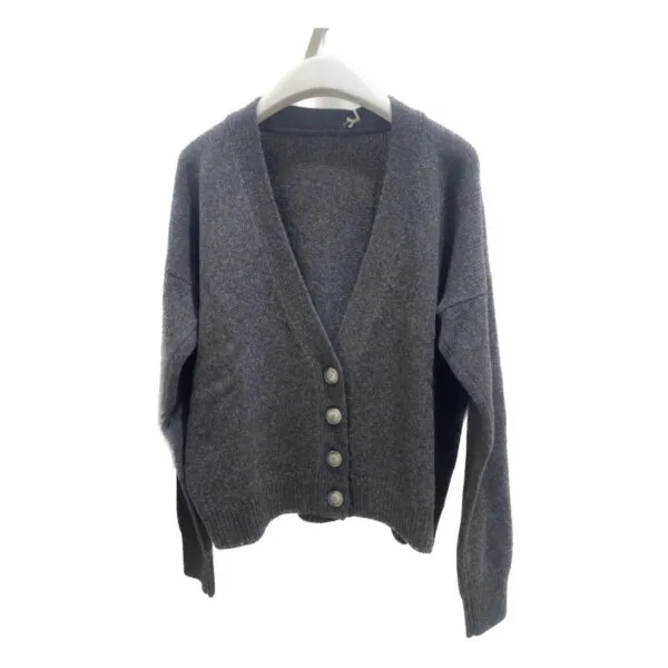Scandinavianlux cashmere cardigan i grå